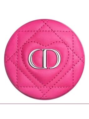 Dior Pink Quilted Compact Cushion Case - Pink